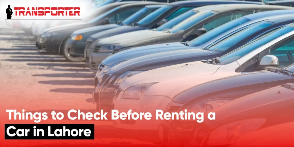 Renting a Car in Lahore